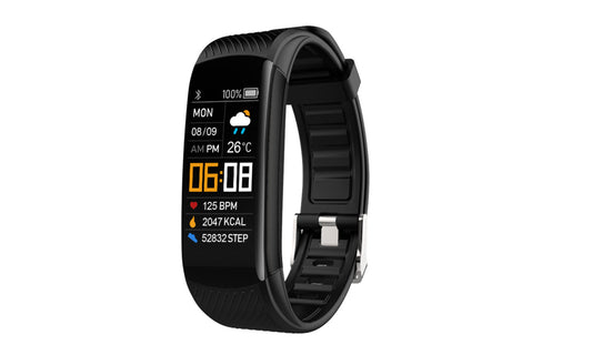 Smart Fitness Tracker Watch with Heart Rate Monitor and Pedometer