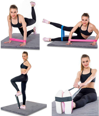 5-Piece Mini-Band Set with Carry Bag – Your Portable Workout Solution