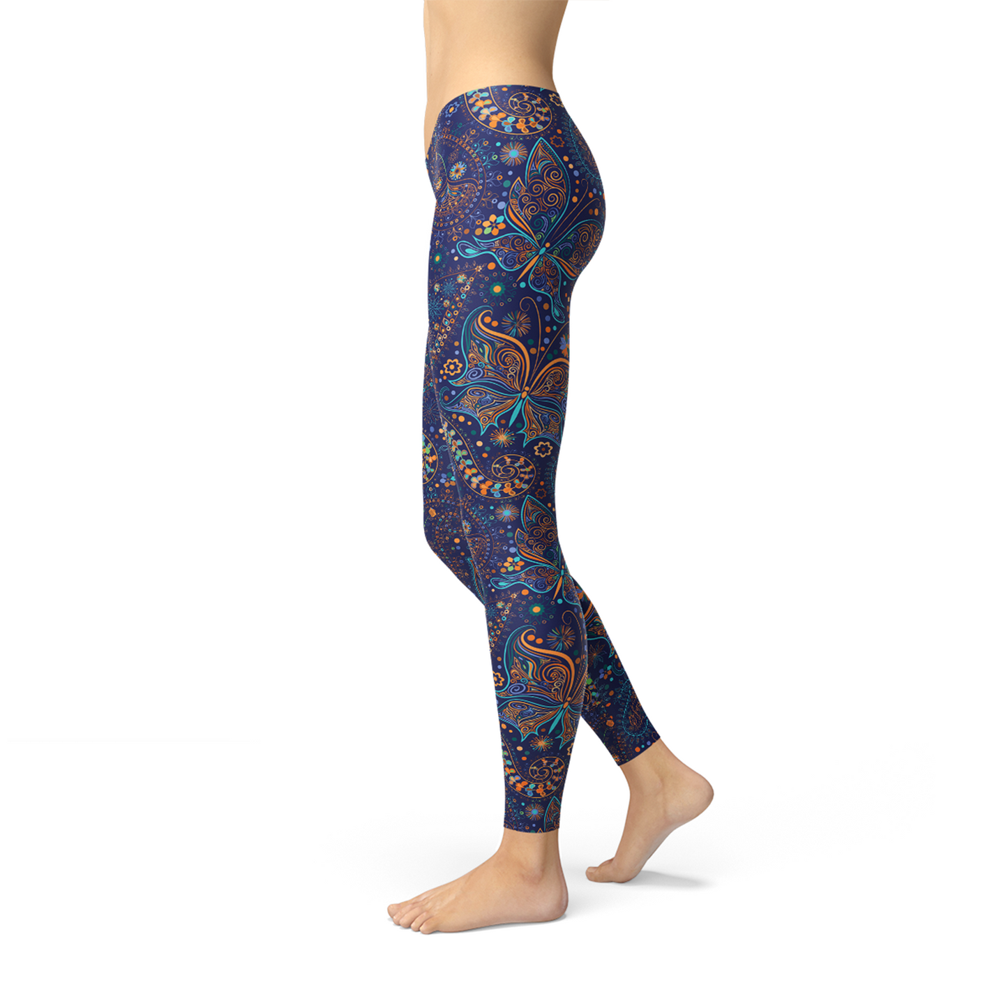 Women's Paisley Butterfly Leggings